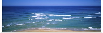 Waves breaking on the beach, Locks Well Beach, Eyre Peninsula, South Australia, Australia