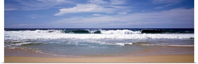Waves Coastline Pacific Ocean CA