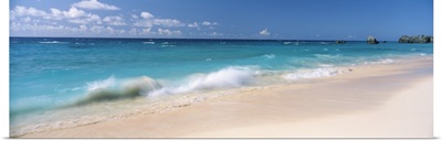 Waves in the ocean, Warwick Long Bay, Atlantic Ocean, Bermuda