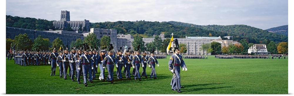 West Point Cadets Marching