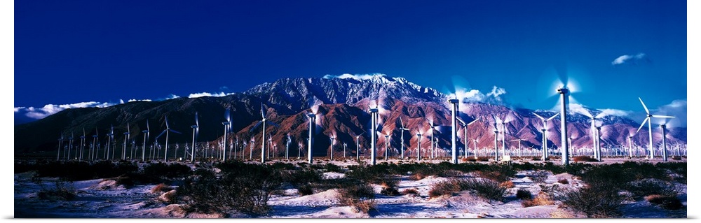 Wind Turbines Palm Springs CA