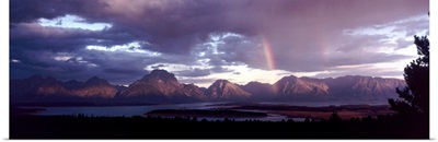 Wyoming, Grand Teton Park, rainbow