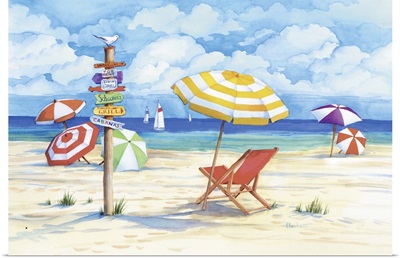 Beach Signs - Umbrella