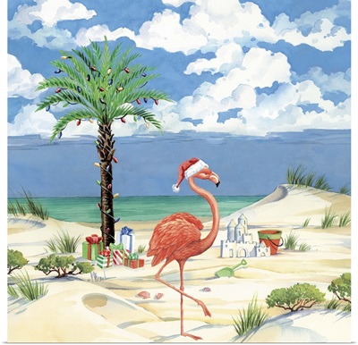 Flamingo Christmas Beach