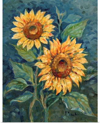 Impressions Of Sunflowers I - Vivid
