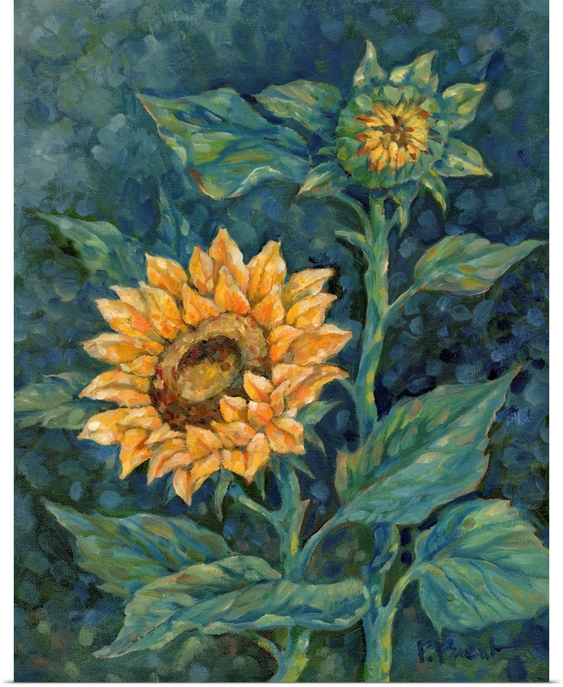 Impressions Of Sunflowers II - Vivid