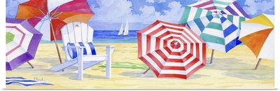 Umbrella Beach Bright