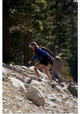 Female hiker