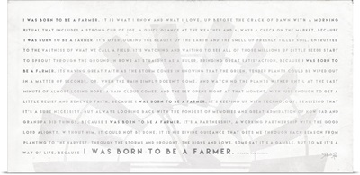 A Simple Born to be a Farmer