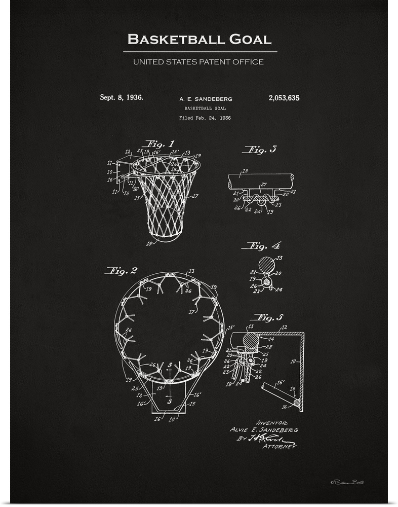 Basketball Goal Patent