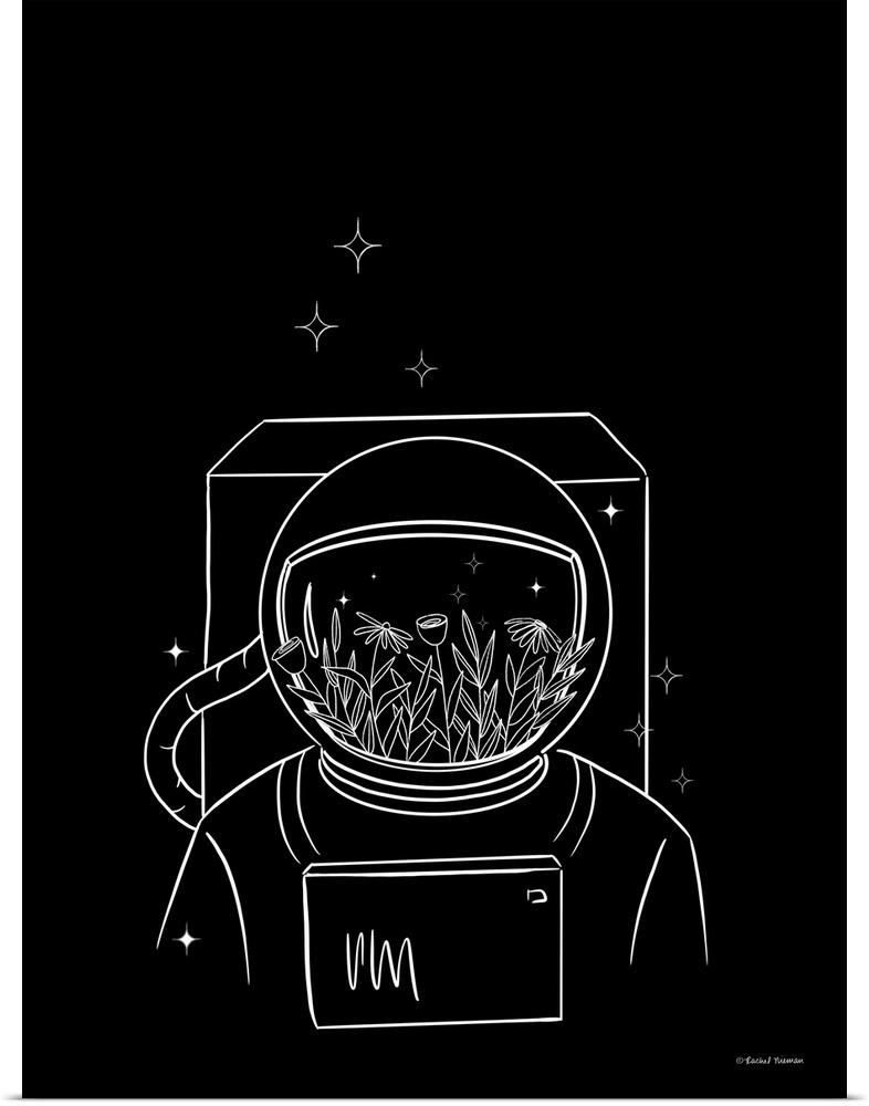 Flower Astronaut
