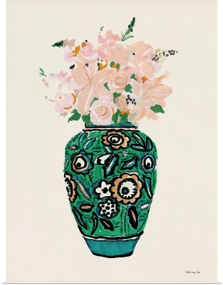 Flower Vase With Pattern II