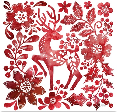 Folkloric Red Deer