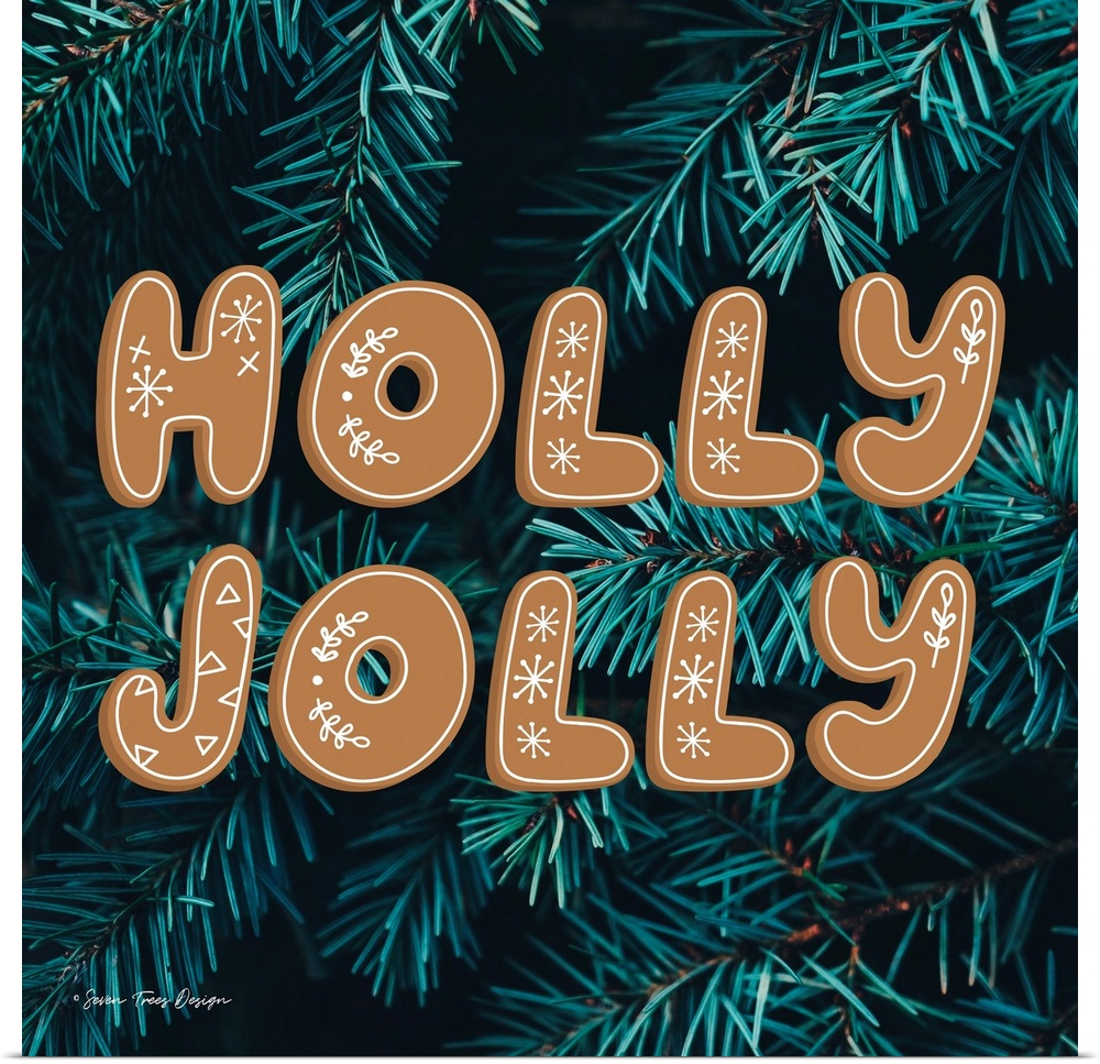 Gingerbread Holly Jolly