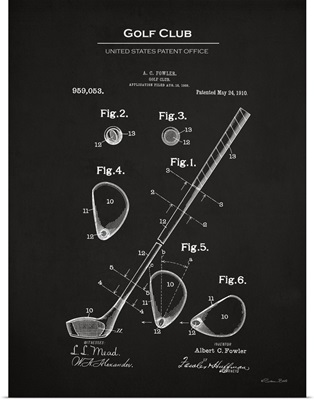 Golf Club Wood Patent