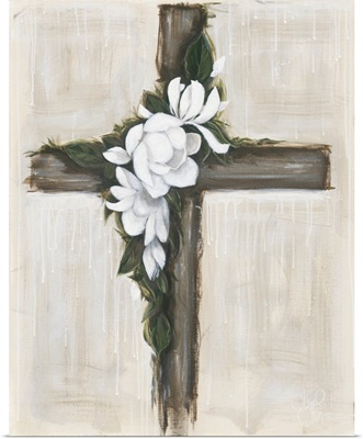 Magnolia Flowered Cross