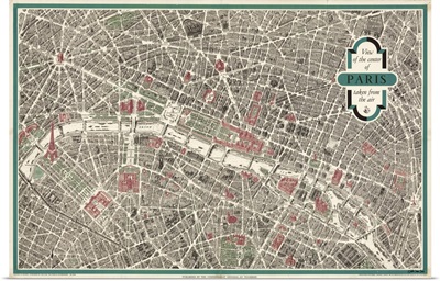 Map Of Paris