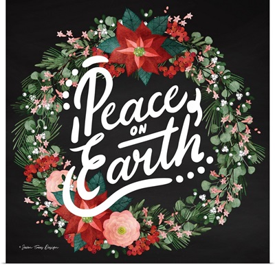 Peace on Earth Wreath