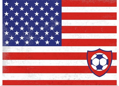 Soccer Flag, USA