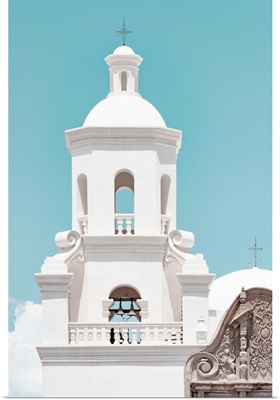 American West - White Church Steeple