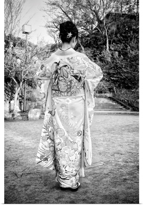 Black And White Japan Collection - Kimono
