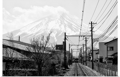 Black And White Japan Collection - On The Way To Mt. Fuji