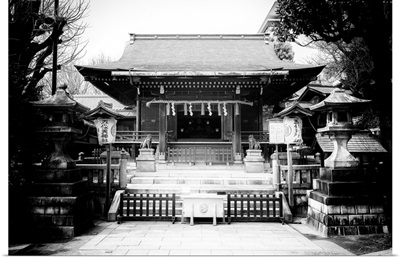 Black And White Japan Collection - Tokyo Temple