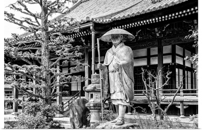 Black And White Japan Collection - Traditional Japanese Temple