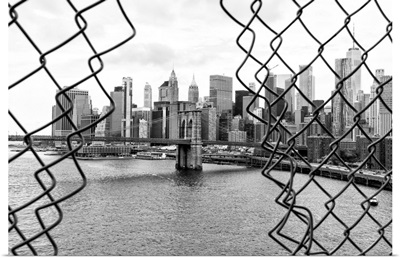 Black And White Manhattan Collection - Between Two Fences