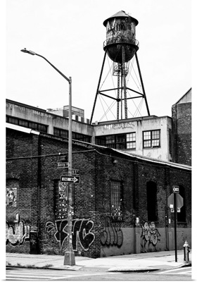 Black And White Manhattan Collection - Brooklyn Water Tank