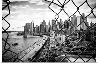 Black And White Manhattan Collection - FDR Highway