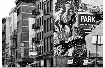 Black And White Manhattan Collection - Graffiti Park