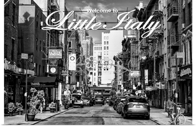 Black And White Manhattan Collection - Little Italy