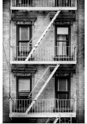 Black And White Manhattan Collection - NY Facade
