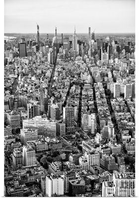 Black And White Manhattan Collection - Seen From Above I