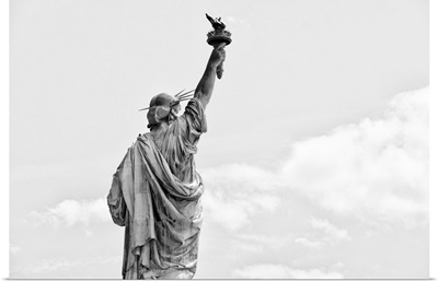 Black And White Manhattan Collection - Statue Of Liberty II