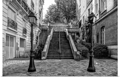 Black And White Montmartre Collection - Between Two Lamps