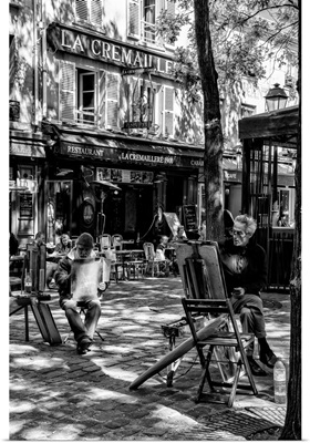 Black And White Montmartre Collection - French Street Painters