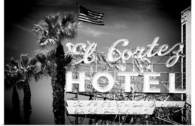 Black And White Nevada Collection - El Cortez Hotel Vegas
