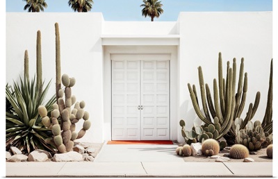 California Dreaming - White Mid-Century Modern House