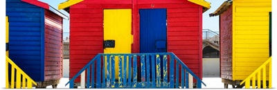 Colorful Beach Huts - Seven Red