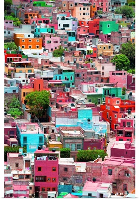 Colorful Cityscape VII, Guanajuato
