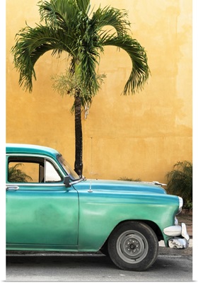 Cuba Fuerte Collection - Close-up of Beautiful Retro Green Car