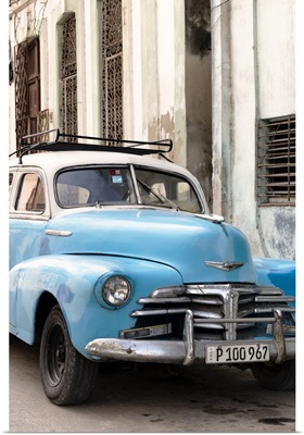 Cuba Fuerte Collection - Old Blue Chevrolet in Havana II