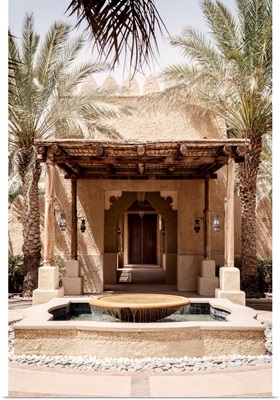 Desert Home - Between Two Palm Trees