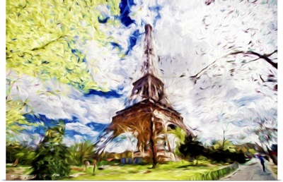Eiffel Colors, Oil Painting Series