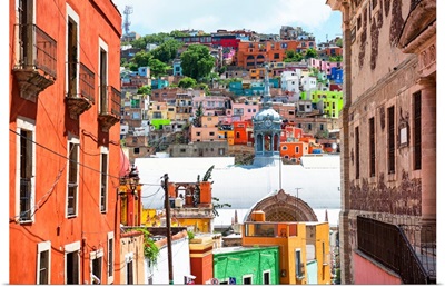 Guanajuato, Colorful Houses and Church Domes