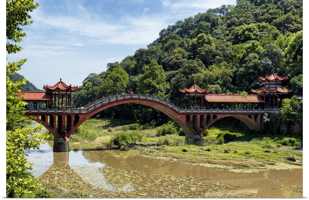 Leshan Giant Buddha Bridge, China 10MKm2 Collection.