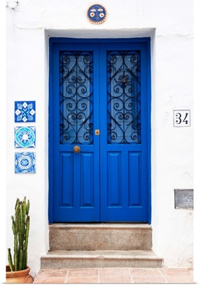 Made in Spain Collection - Dark Blue Front Door