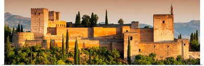 Made in Spain Panoramic Collection - The Alhambra at Sunset